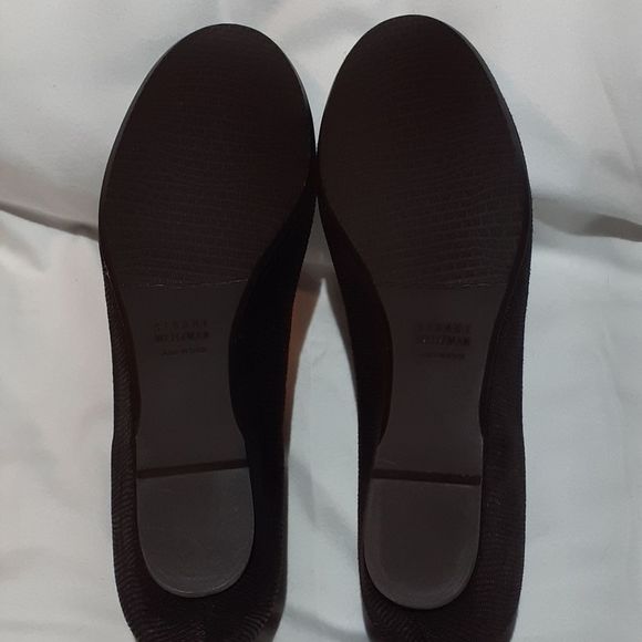 Stuart Weitzman Brown Wedge Heels 8N - Picture 6 of 8